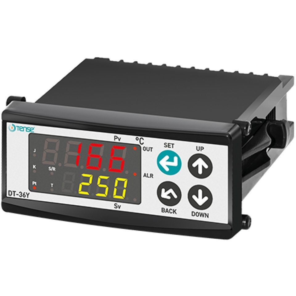 Termostato digital multifunción de 36x36 mm