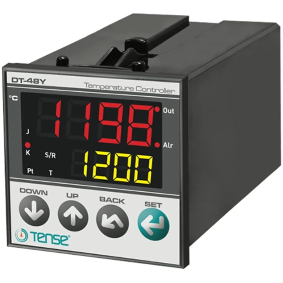 Termostato digital multifunción de 48x48 mm