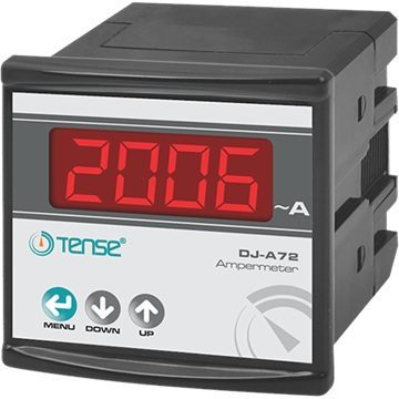 Digital Ammeter, (50/60 Hz) 72 x 72 100mA - 9995A 4 x 14 mm