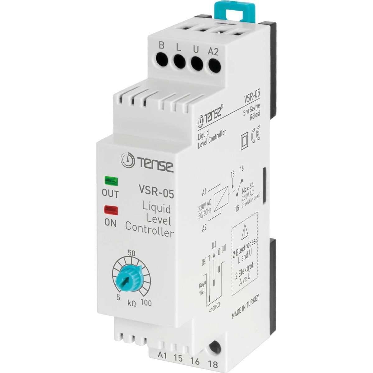 w-automat type adjustable sensitivity liquid level relay