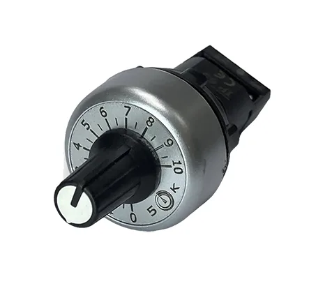 Potenciómetro de plástico de 5K y 22 mm